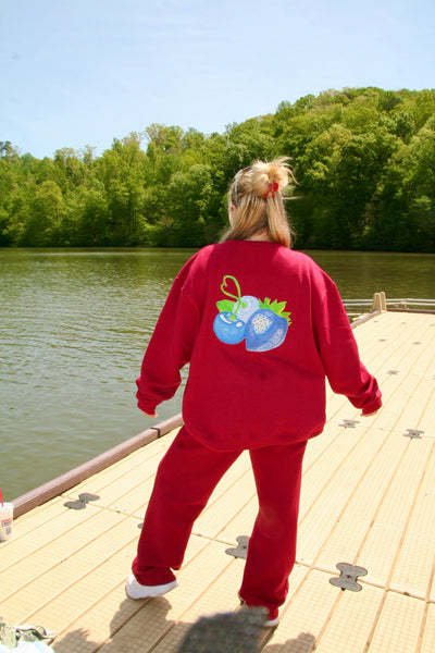 Straw-cherry TPWK Crew (S-3XL)