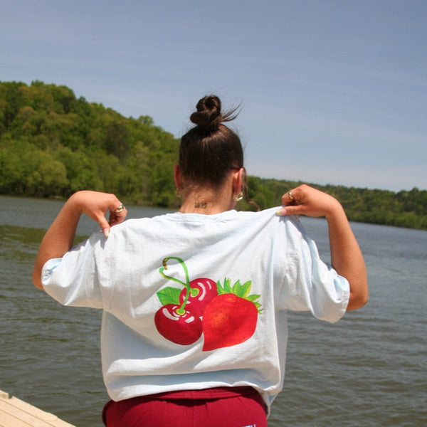 Straw-cherry TPWK Tee (S-4XL)