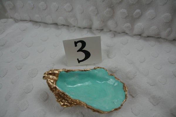Oyster Trinket Dish (Ocean Water)