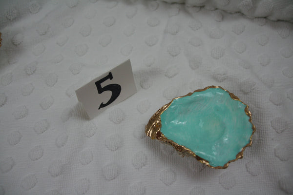 Oyster Trinket Dish (Ocean Water)