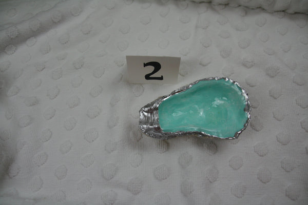 Oyster Trinket Dish (Ocean Water)