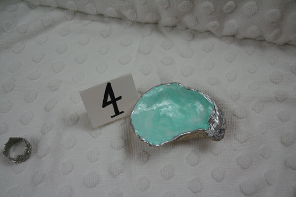 Oyster Trinket Dish (Ocean Water)