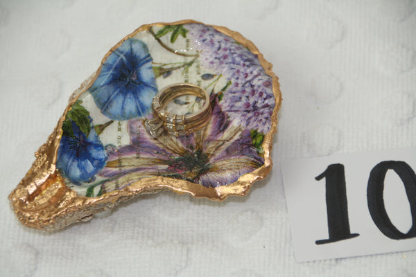 Oyster Trinket Dish (Purple)
