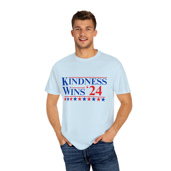 Kindness Wins '24 T-Shirt (Comfort Colors) (S-4XL)