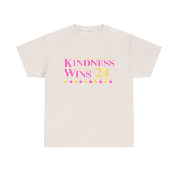 Kindness Wins '24 T-Shirt (S-5XL)