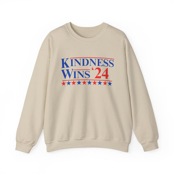 Kindness Wins '24 Sweatshirt (S-3XL)