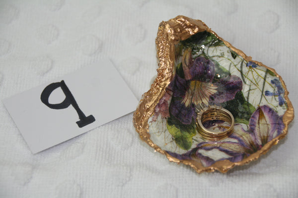 Oyster Trinket Dish (Purple)