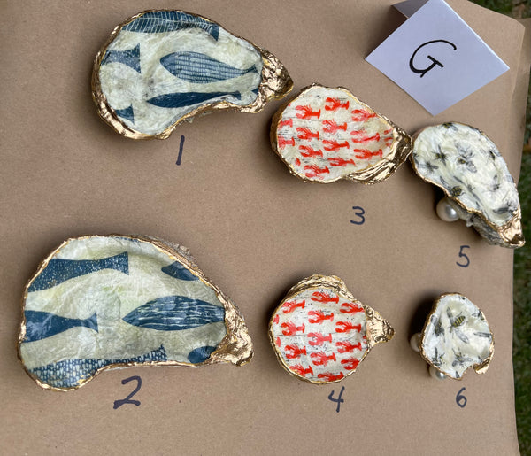 Oyster Trinket Dish (G)