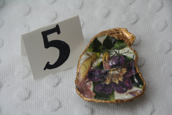 Oyster Trinket Dish (Purple)