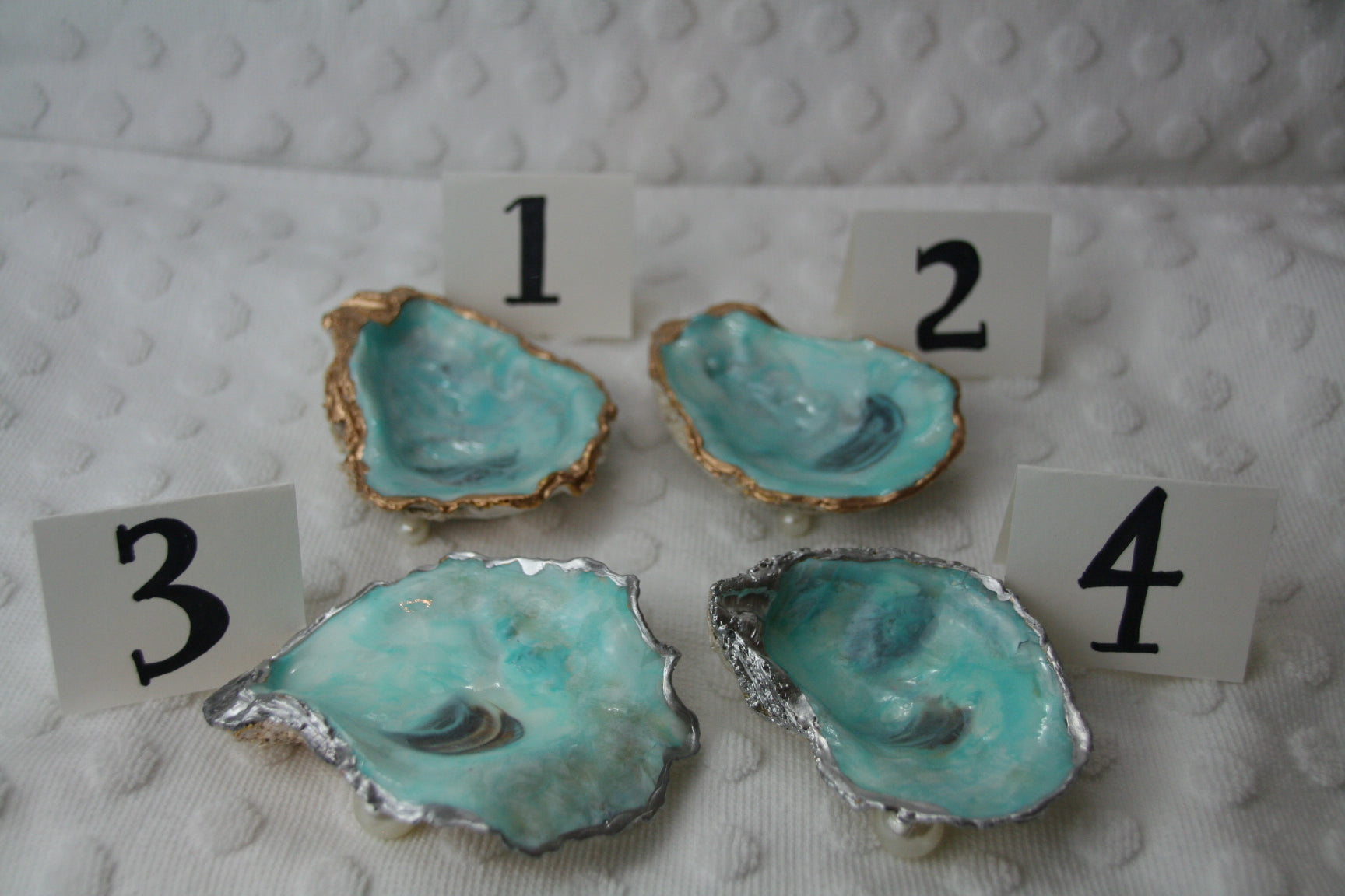 Oyster Trinket Dish (Ocean Water)