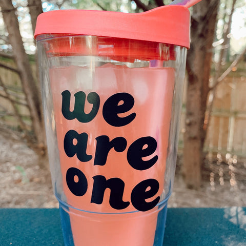 We Are One - Vinyl Decal