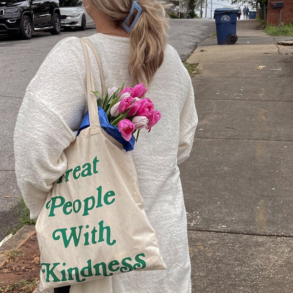 Treat People With Kindness Tote